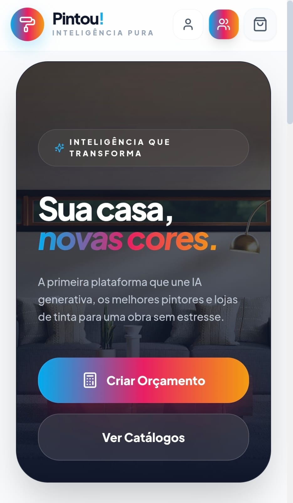 Tela App Principal